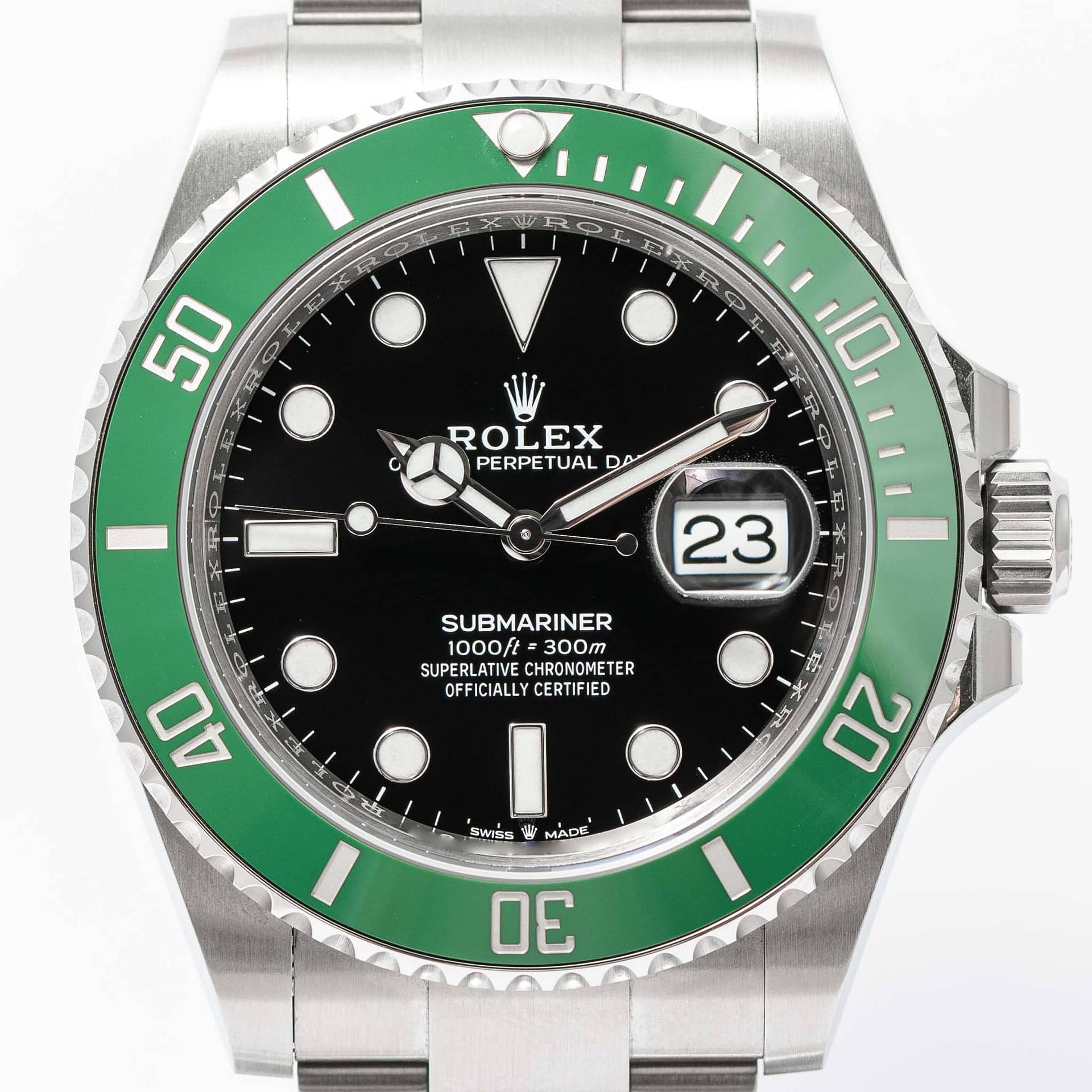 Rolex Submariner Date 126610lv Green Ceramic