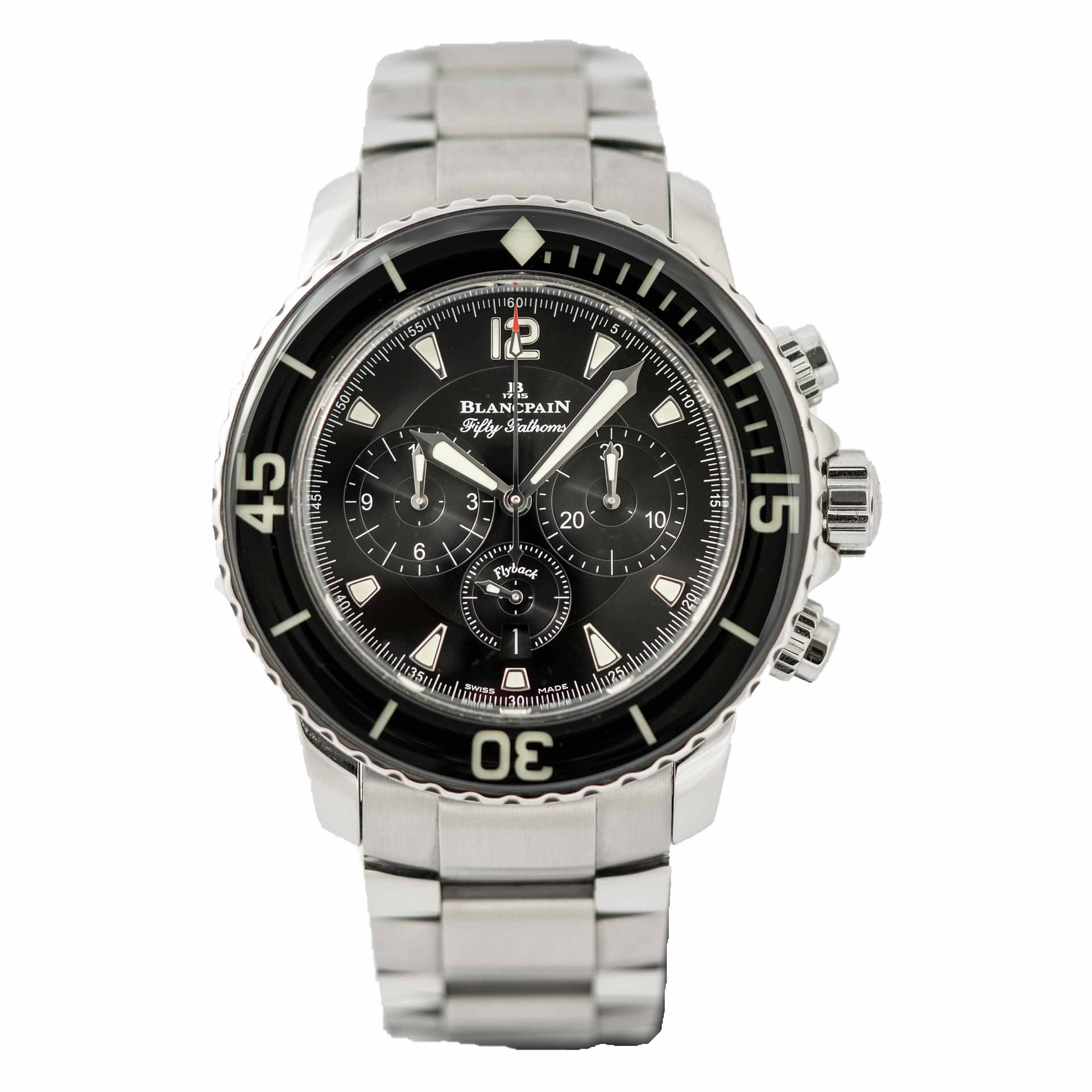 Pre owned Blancpain Fifty Fathoms Chronograph Flyback Stainless