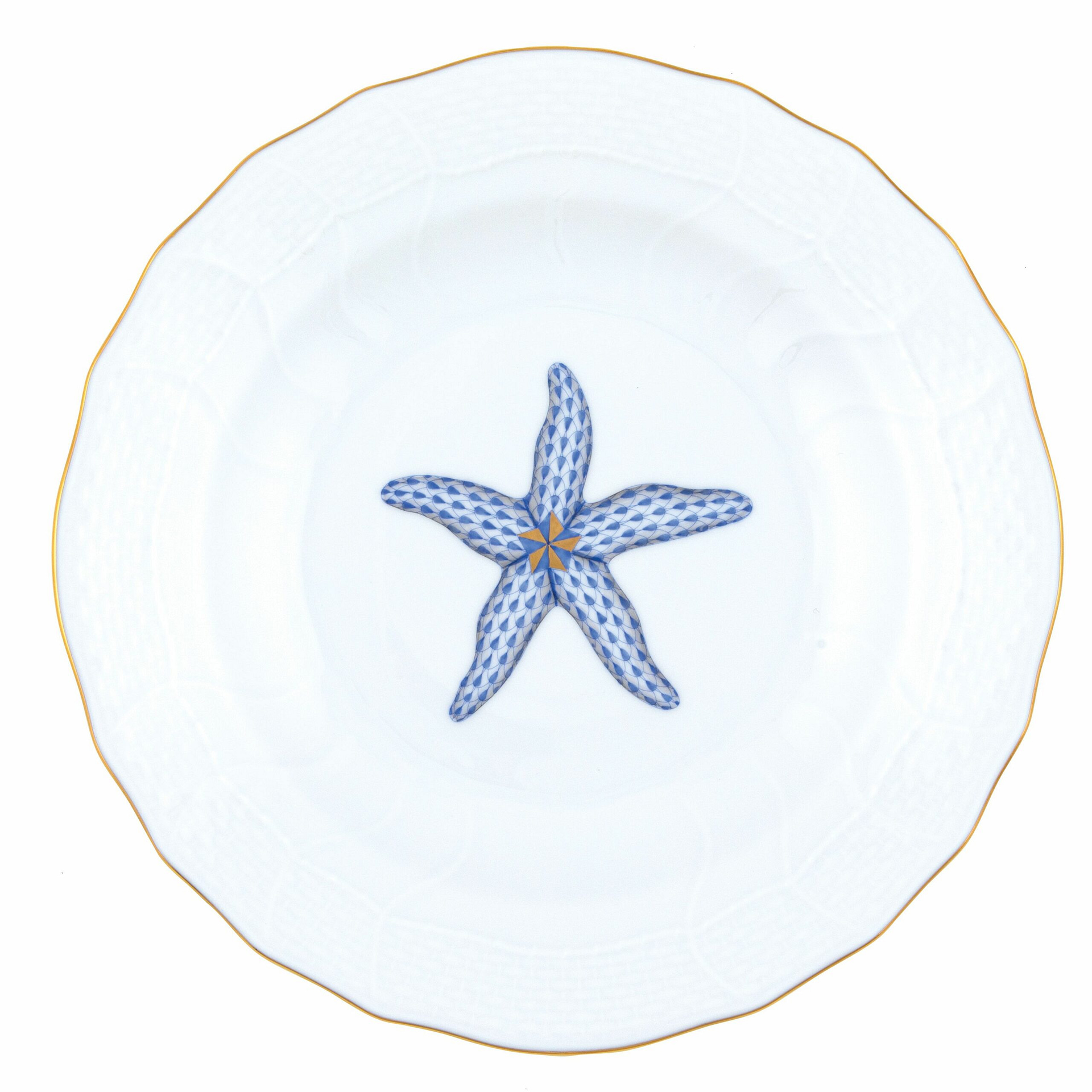 Starfish Aquatic Dessert Plate — Shreve, Crump & Low