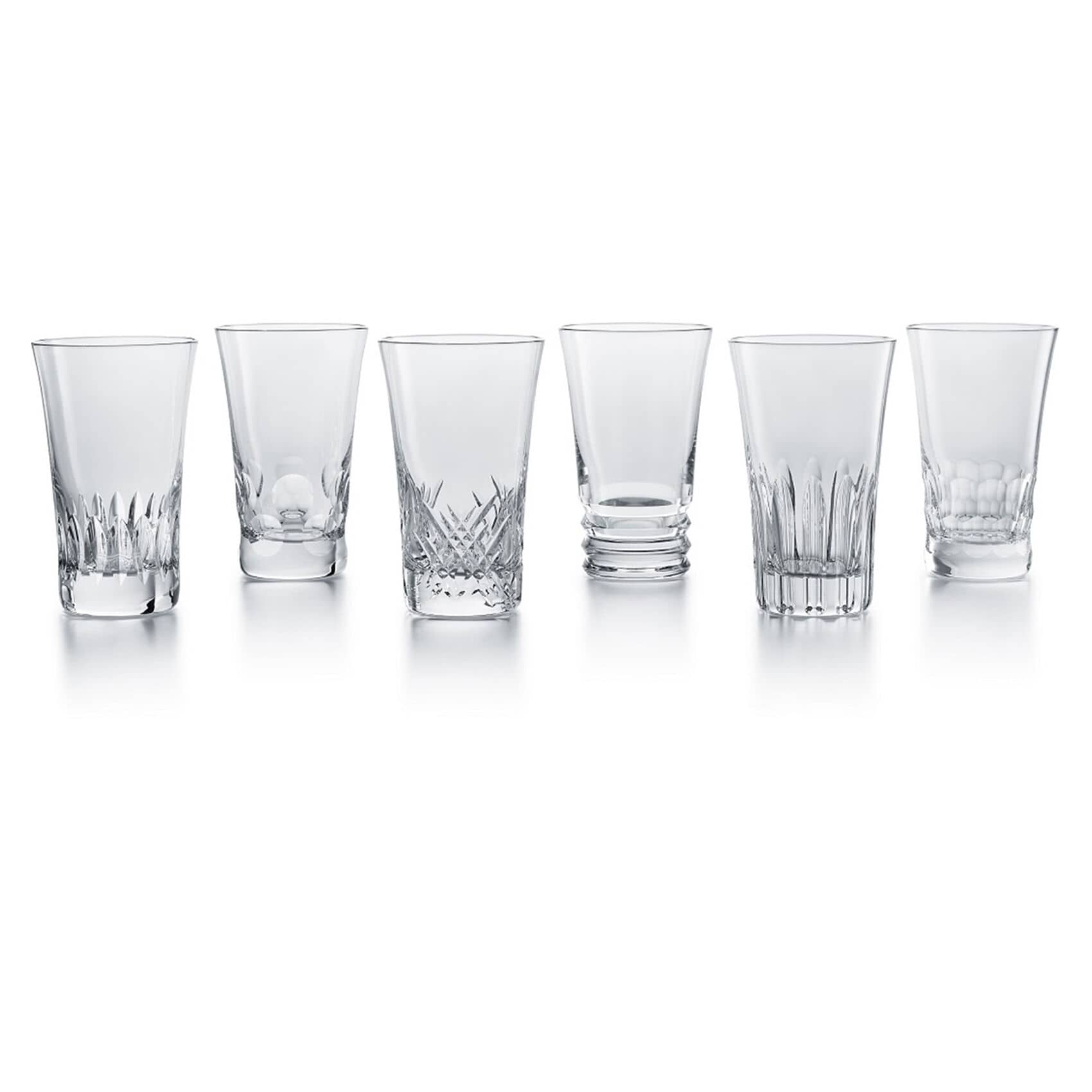 Cut Crystal Whiskey Glass Tumbler Baccarat Sapphire Blue at