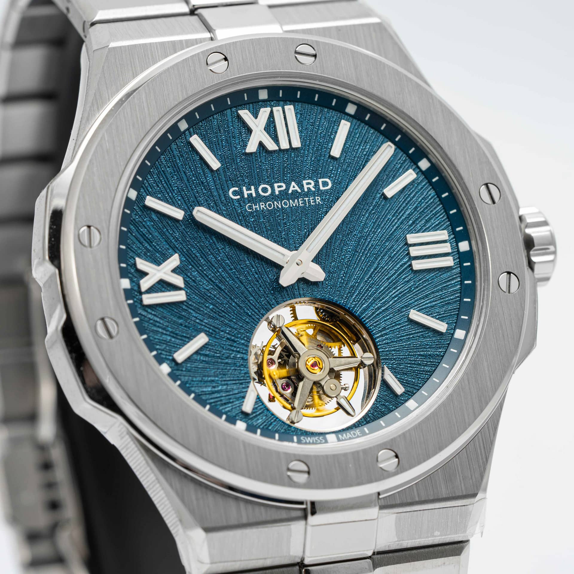 BNIB: Chopard Alpine Eagle Blue 41 MM Ref. 298600-3001 - Rolex