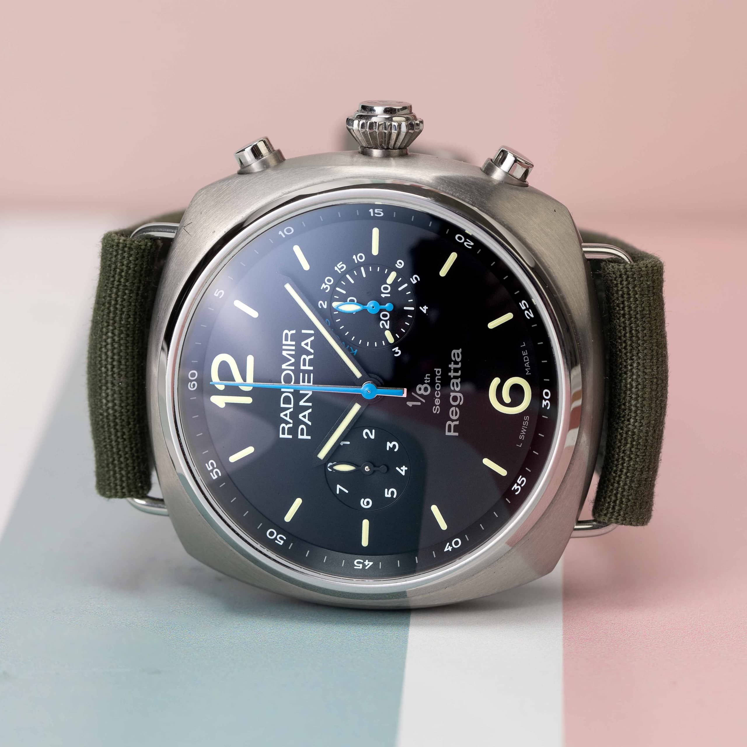 Panerai Watch Radiomir Regatta 1 8th Second Chronograph Limited to